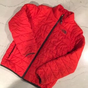 North Face Puffer, Bright Orange